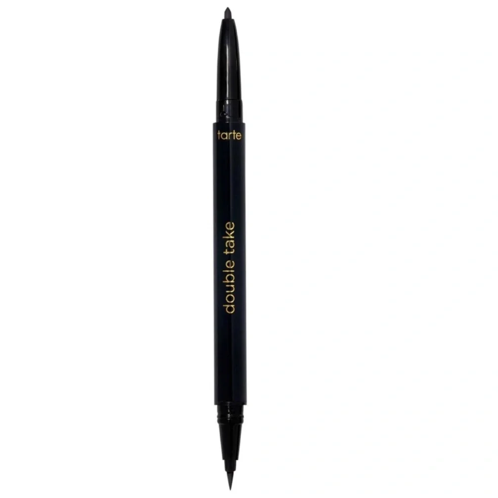 Tarte Double Take Eyeliner Black Dual-ended Waterproof Liquid and Gel Pencil